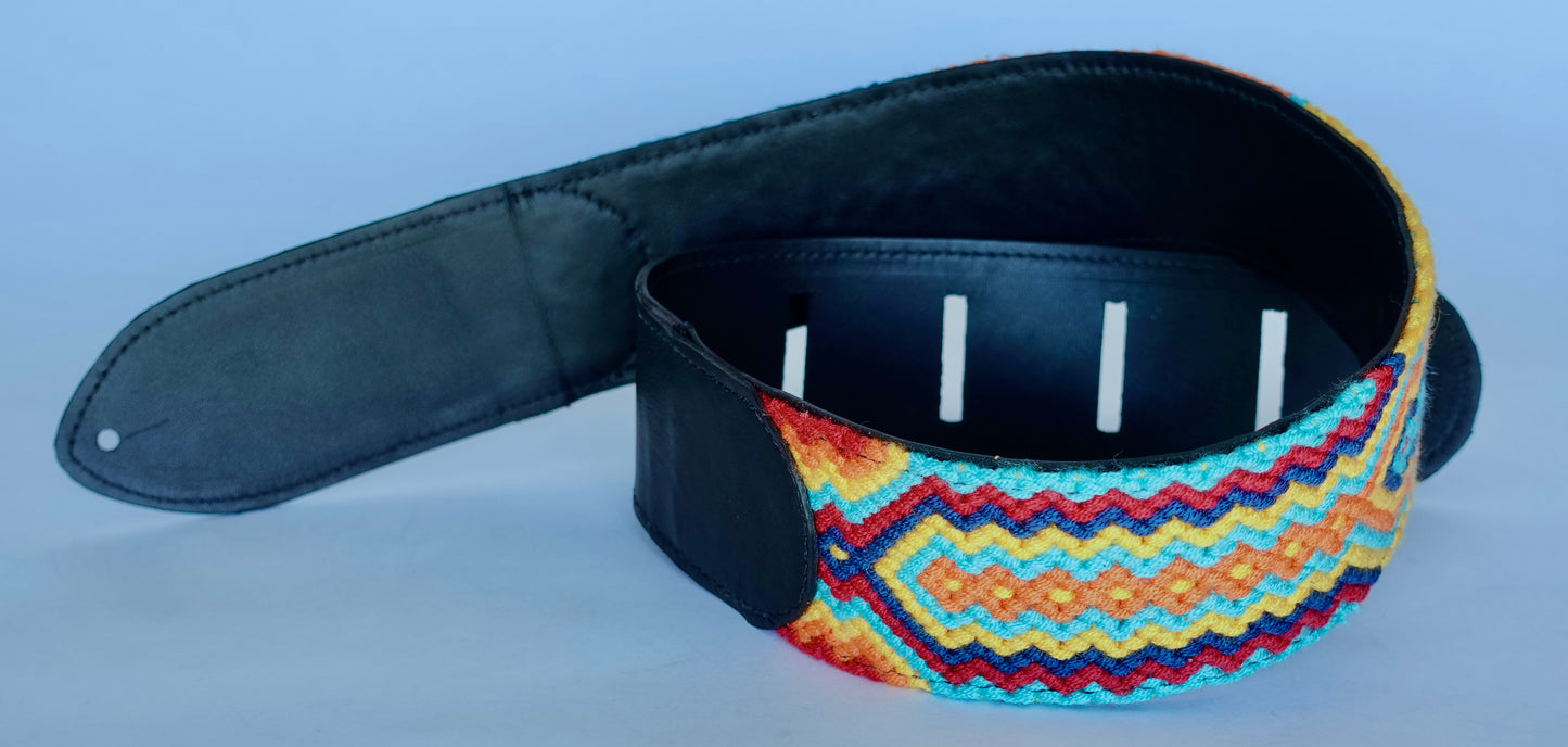Kalqoeieu Handmade Leather Guitar Strap